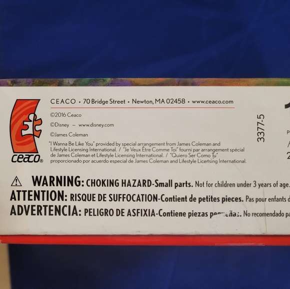 Disney I Wanna Be Like You Jungle Book 1000 pcs jigsaw puzzle OUT OF PRINT 2016 - Picture 3 of 10